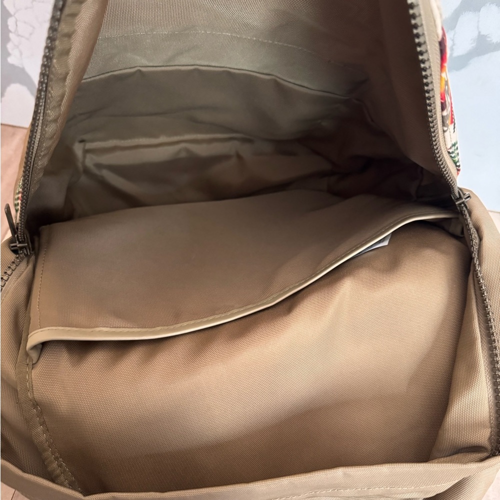 Pendleton Brown And Vibrant Pattern Backpack - image 3